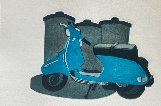 Werner Casty: UNTERWEGS - 50 Jahre Kupferdruck im Überblick